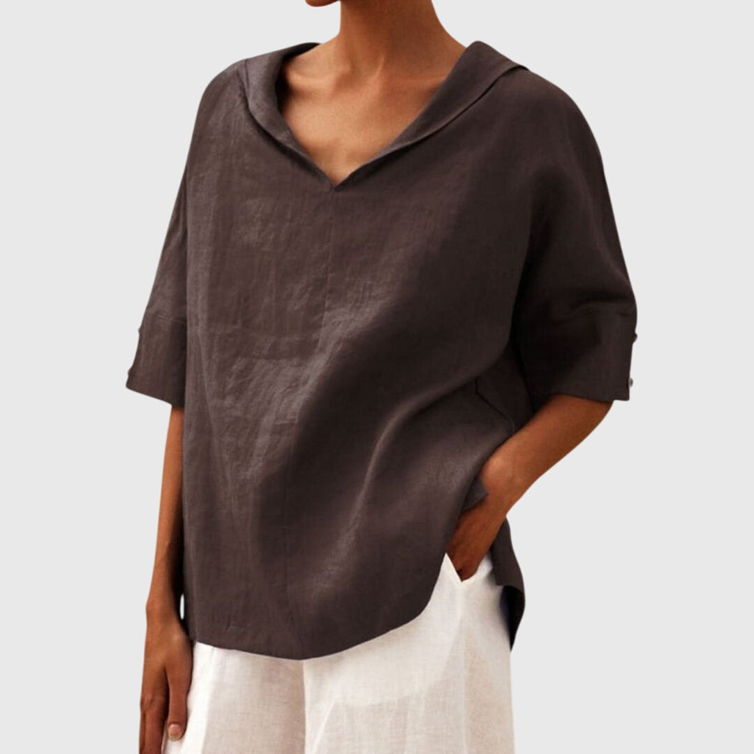 Casual Relaxed-Fit Top