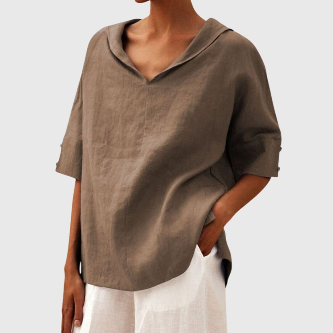 Casual Relaxed-Fit Top