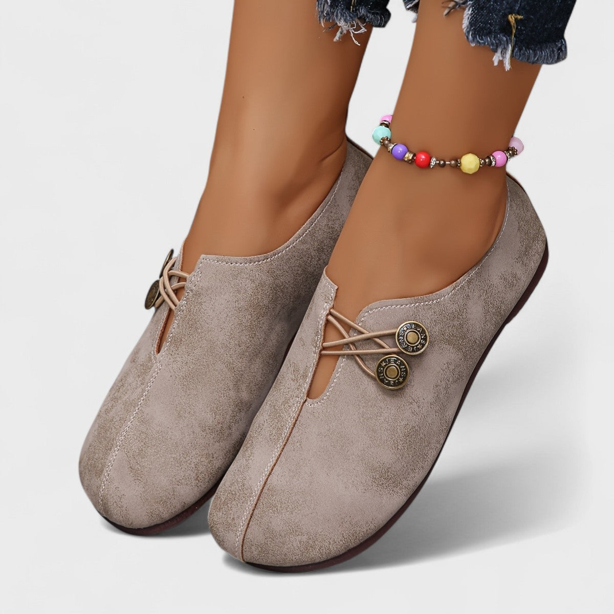 Flat Round-Toe Mary Janes