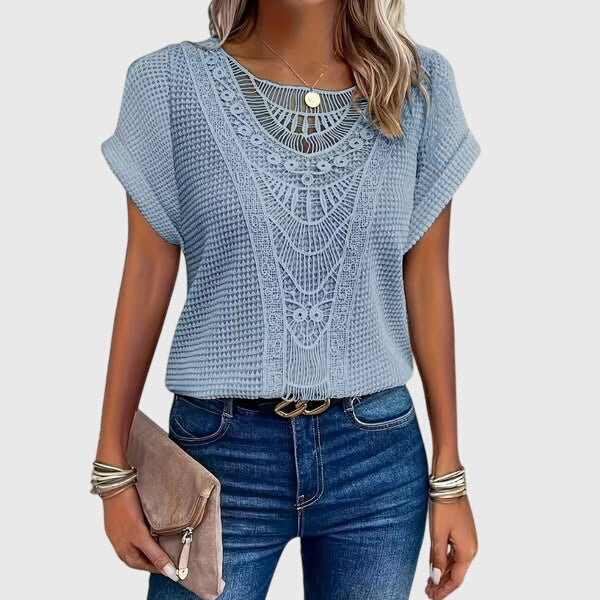 Chic Ibiza Inspired Blouse