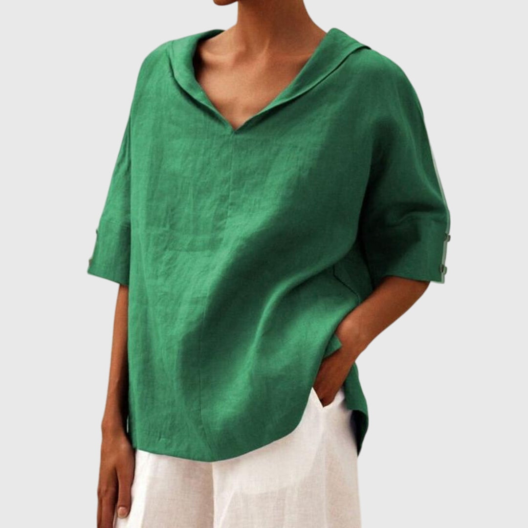 Casual Relaxed-Fit Top