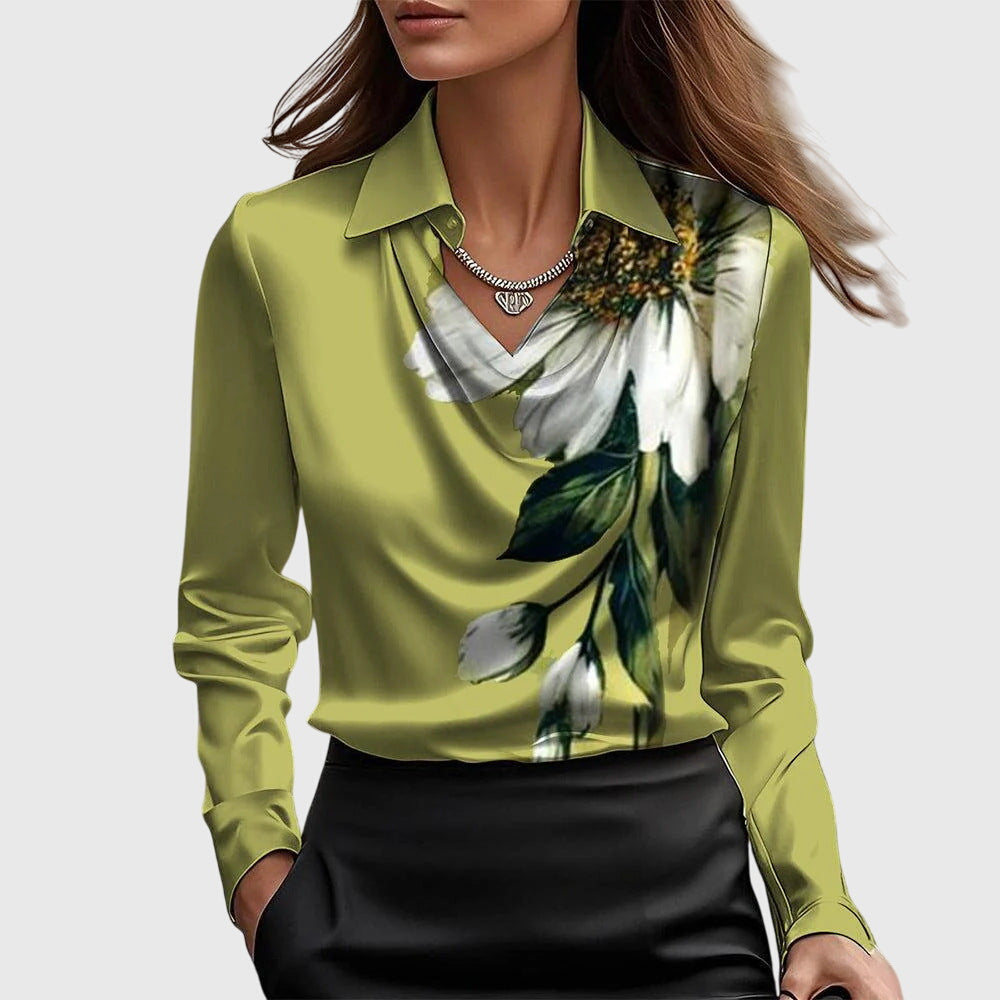 Luxe Shine Stylish Blouse