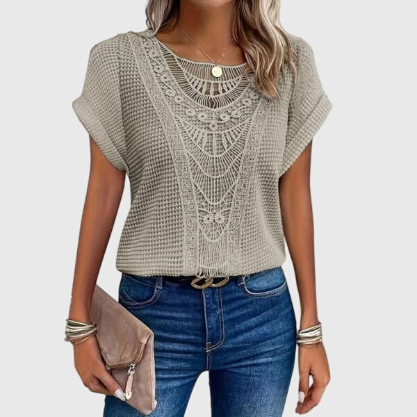Chic Ibiza Inspired Blouse