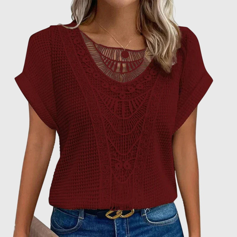 Chic Ibiza Inspired Blouse