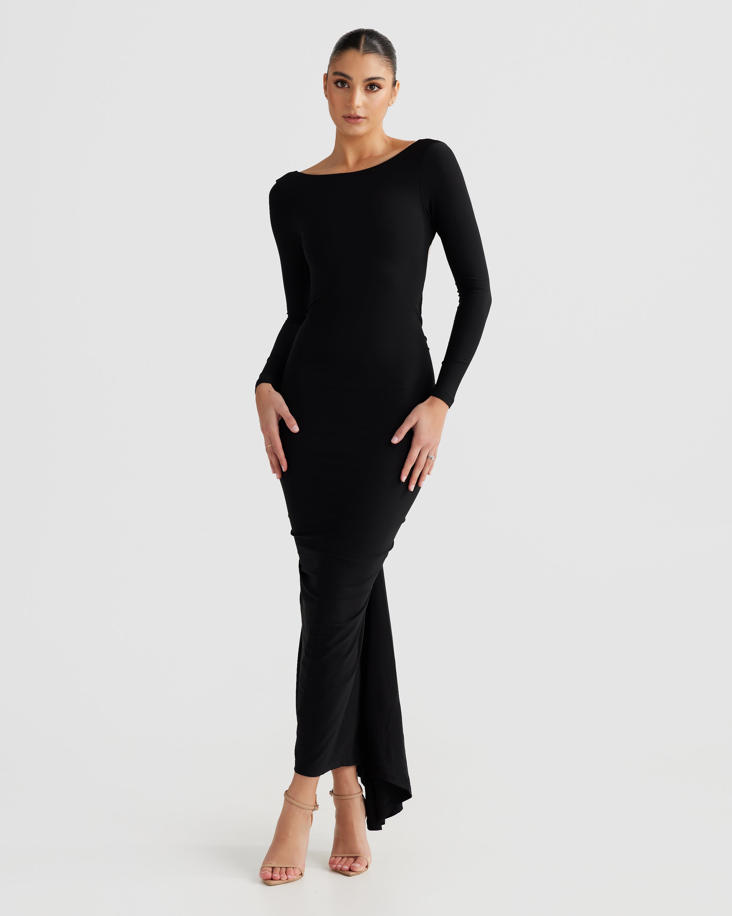 Camily Open Back Dress