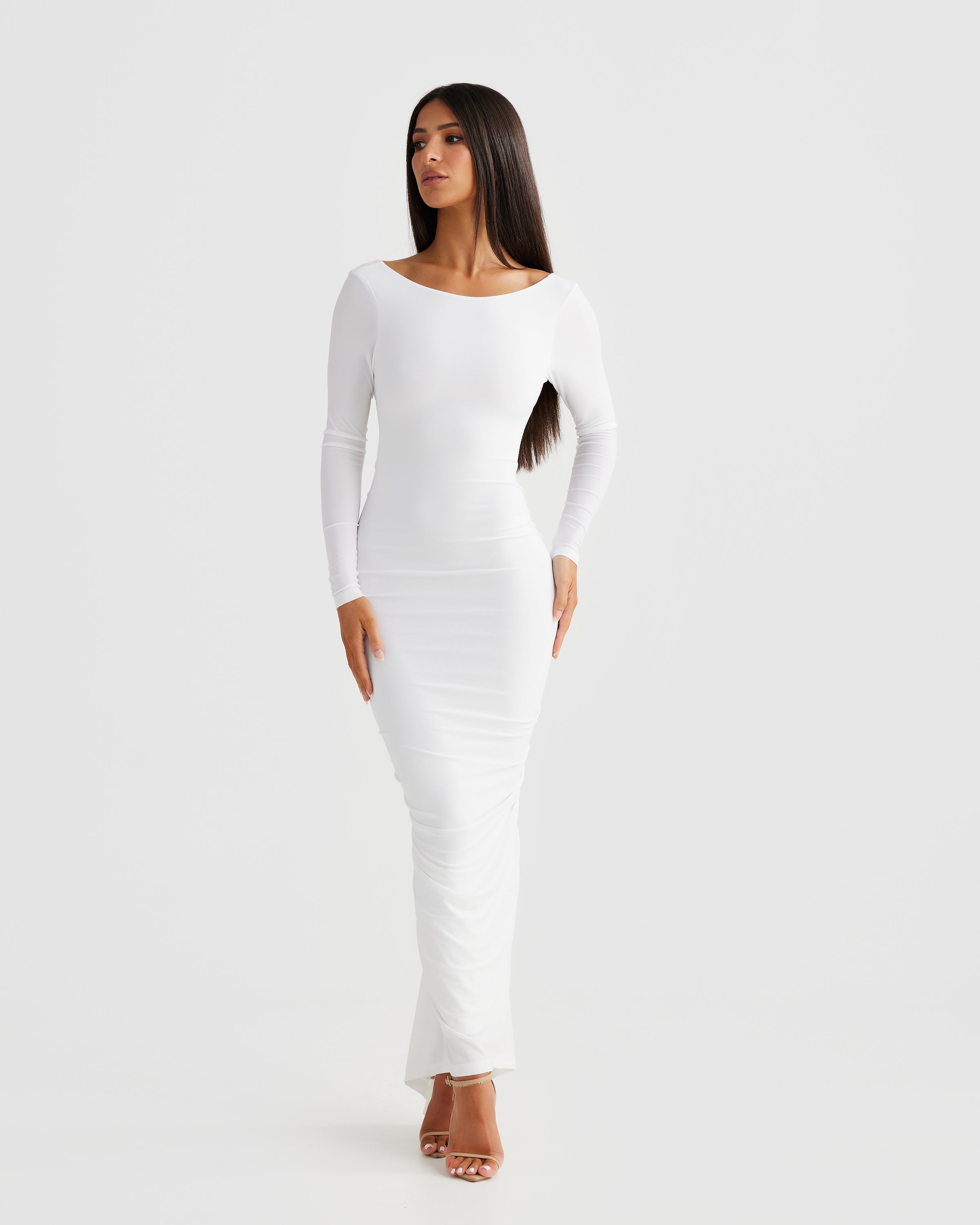 Camily Open Back Dress
