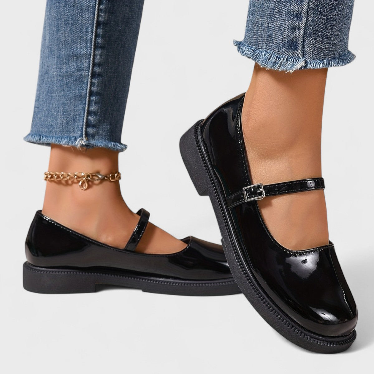 Classic Soft Leather Mary Janes