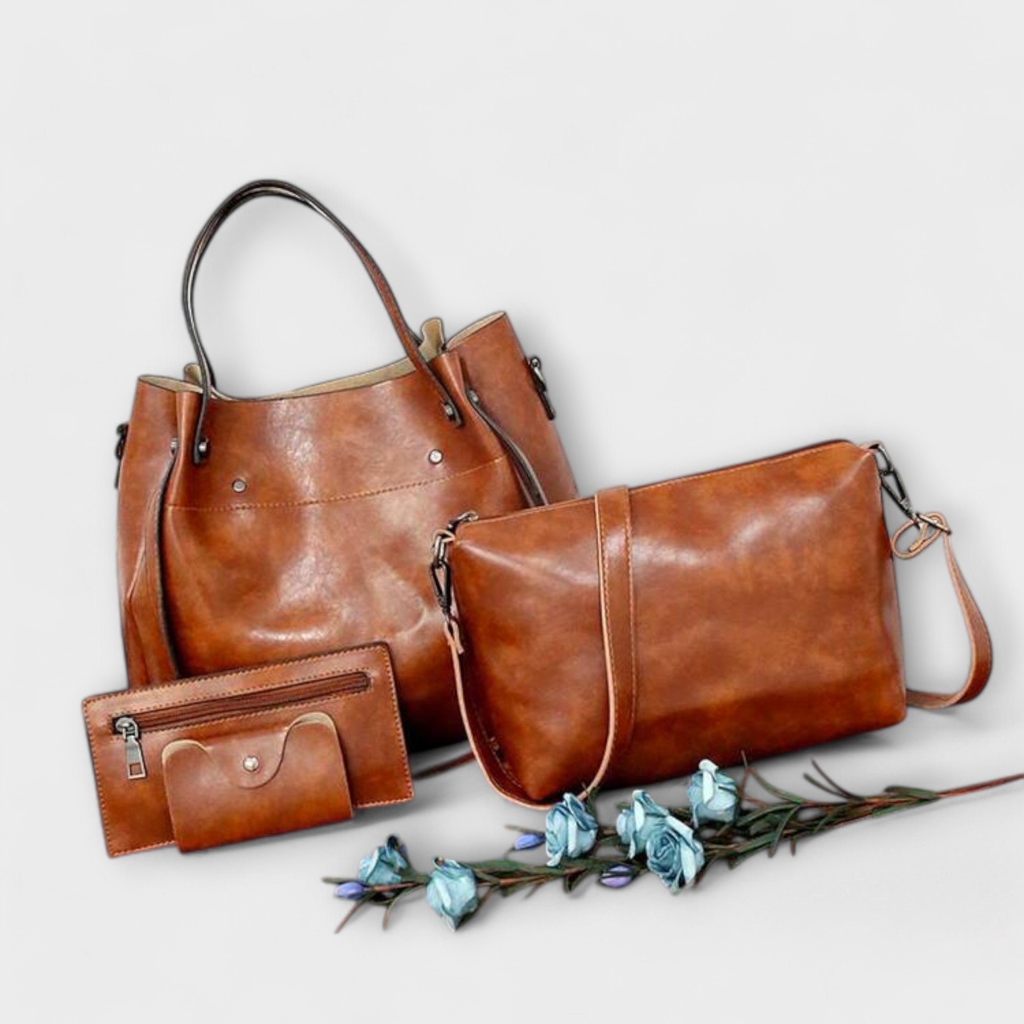 Vintage 4-Piece Handbag Set