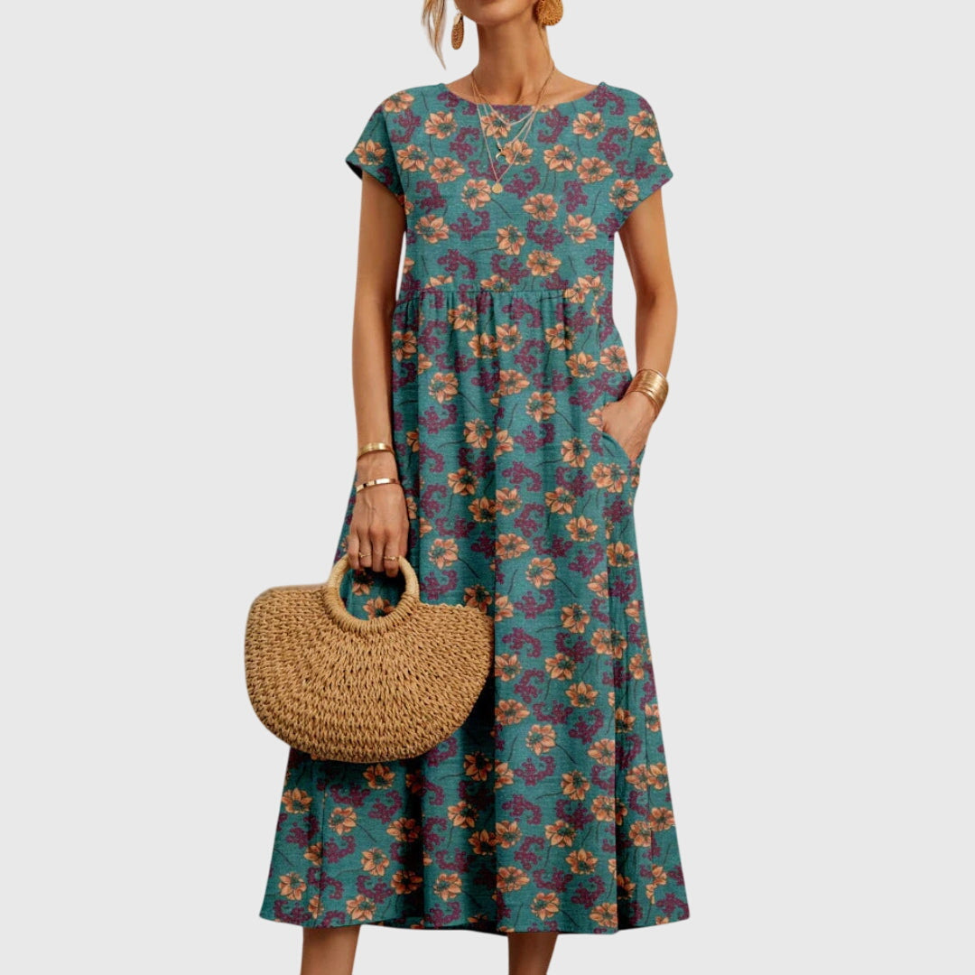 Elegant Floral Dress