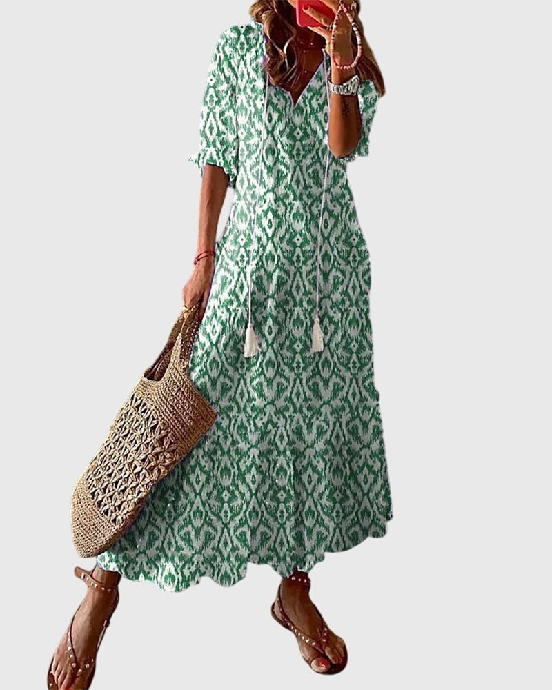 Bohemian Vintage Dress