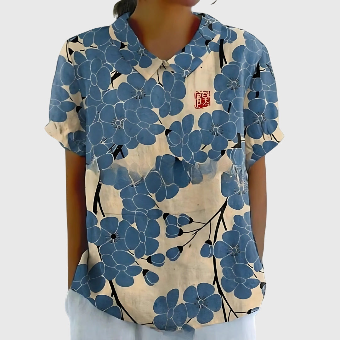 Floral Print Blouse