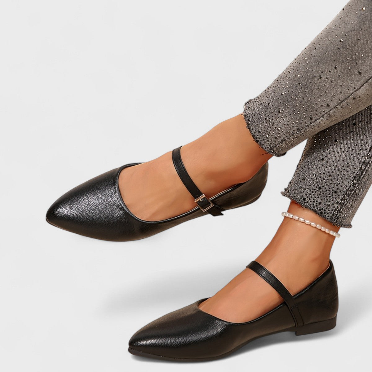 Casual Pointy Mary Janes