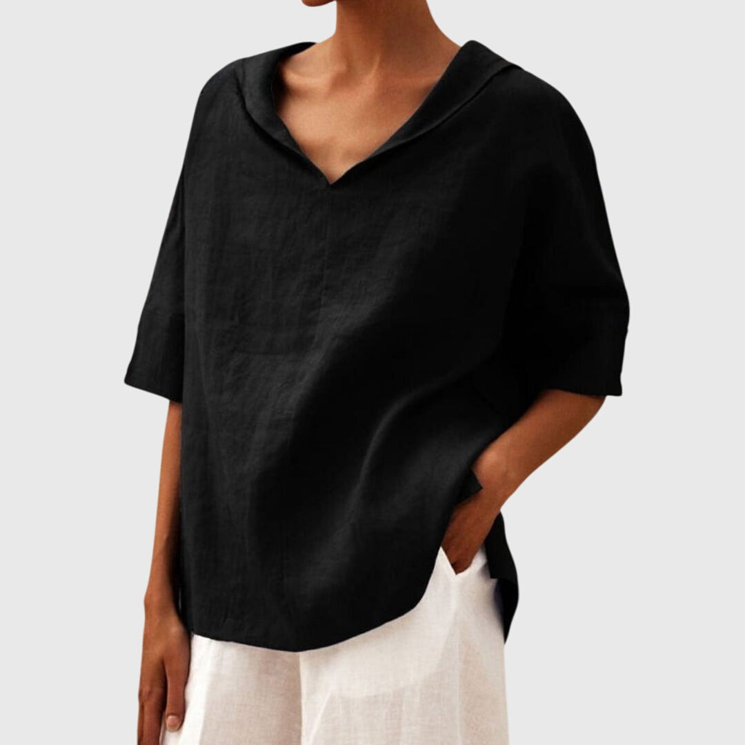 Casual Relaxed-Fit Top