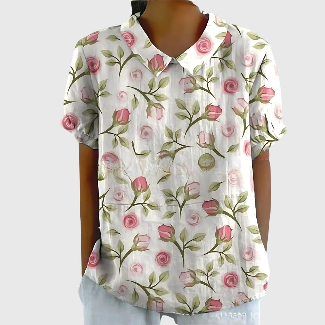 Floral Print Blouse