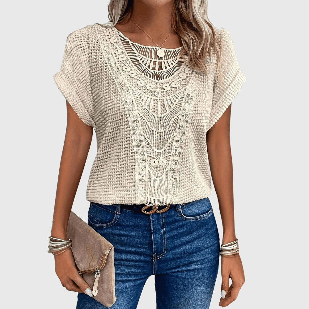 Chic Ibiza Inspired Blouse