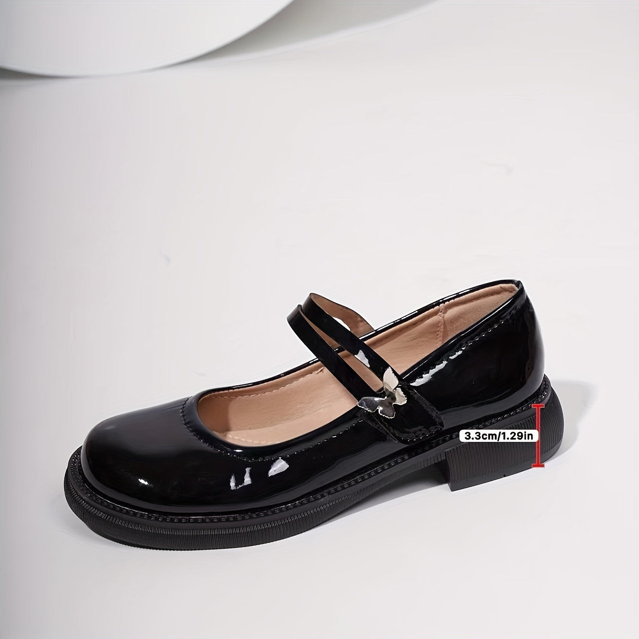 Chic Soft Leather Mary Janes