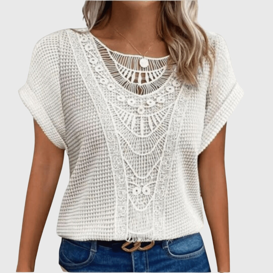Chic Ibiza Inspired Blouse