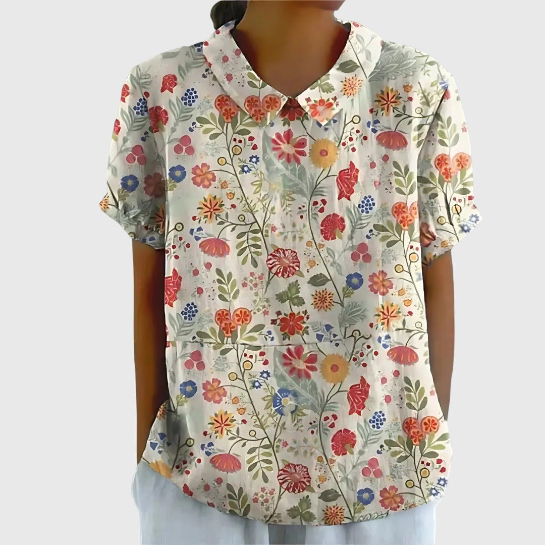 Floral Print Blouse