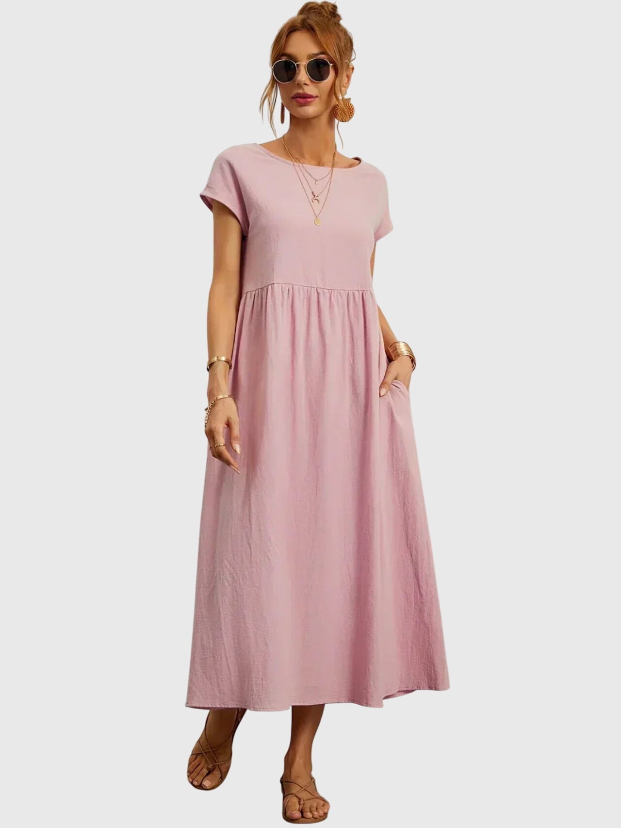 Casual Pocket Dress