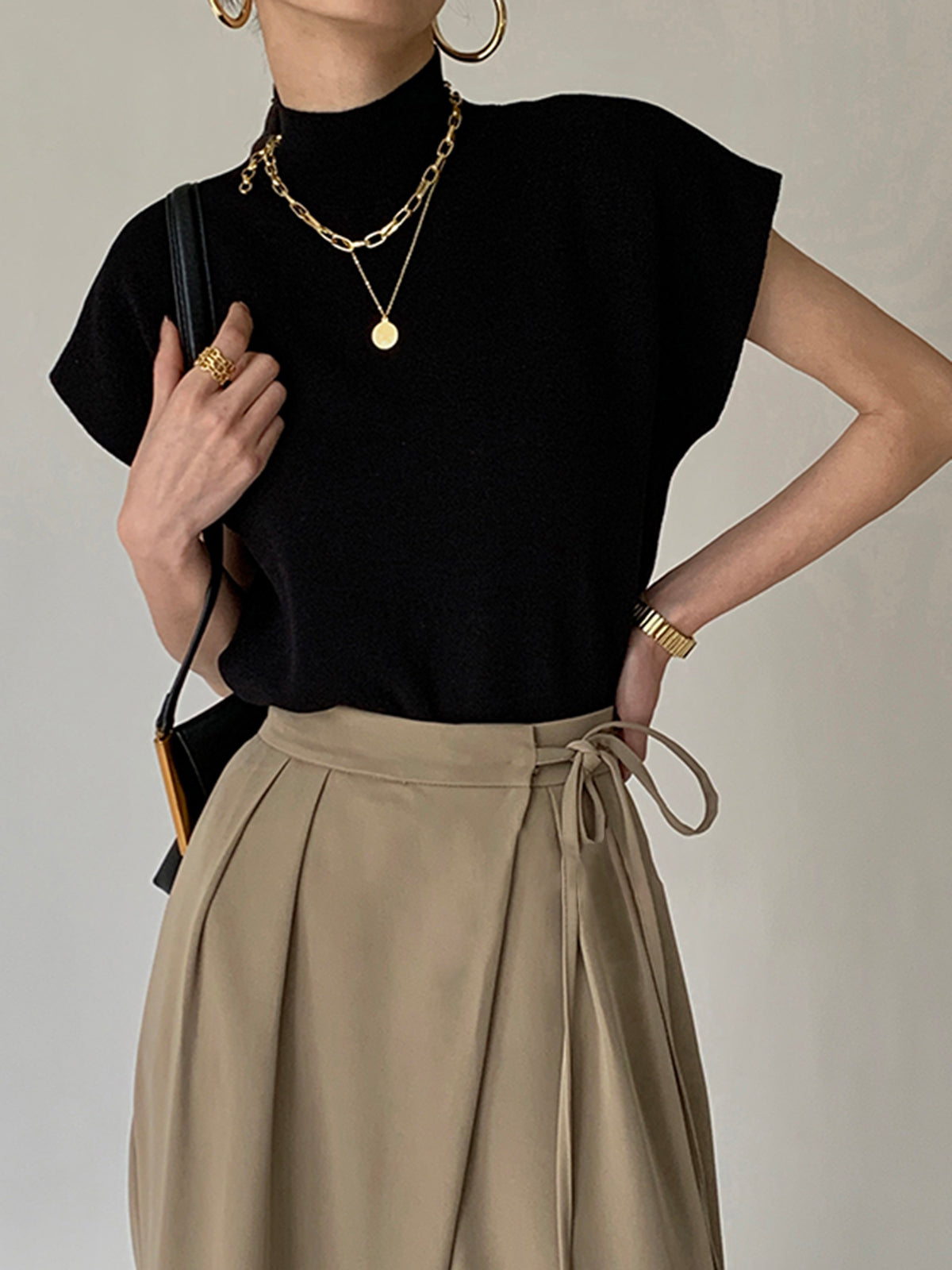 Casual Solid Color Pullover Sweater Vest
