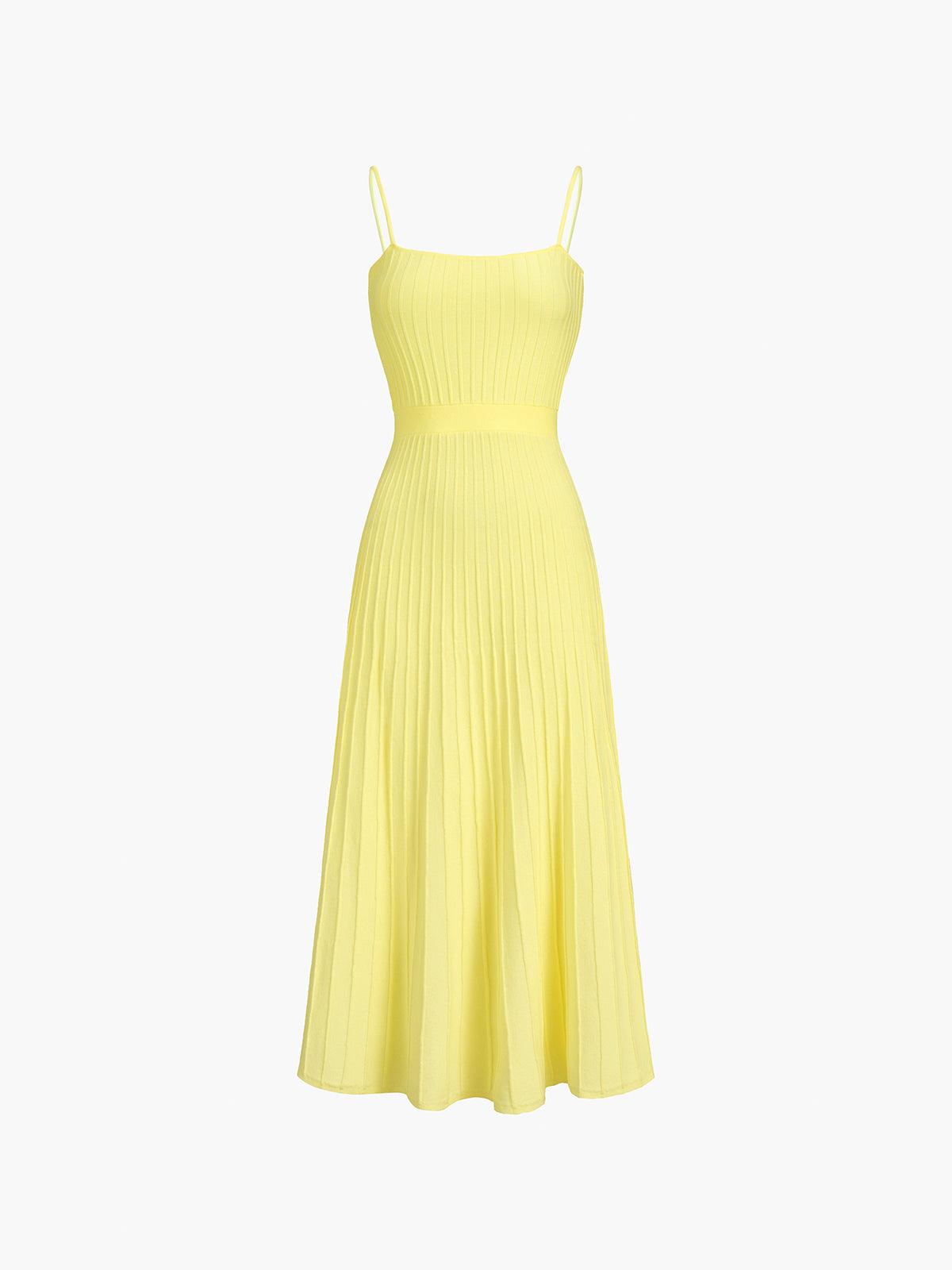Ribbed Midi Sundress