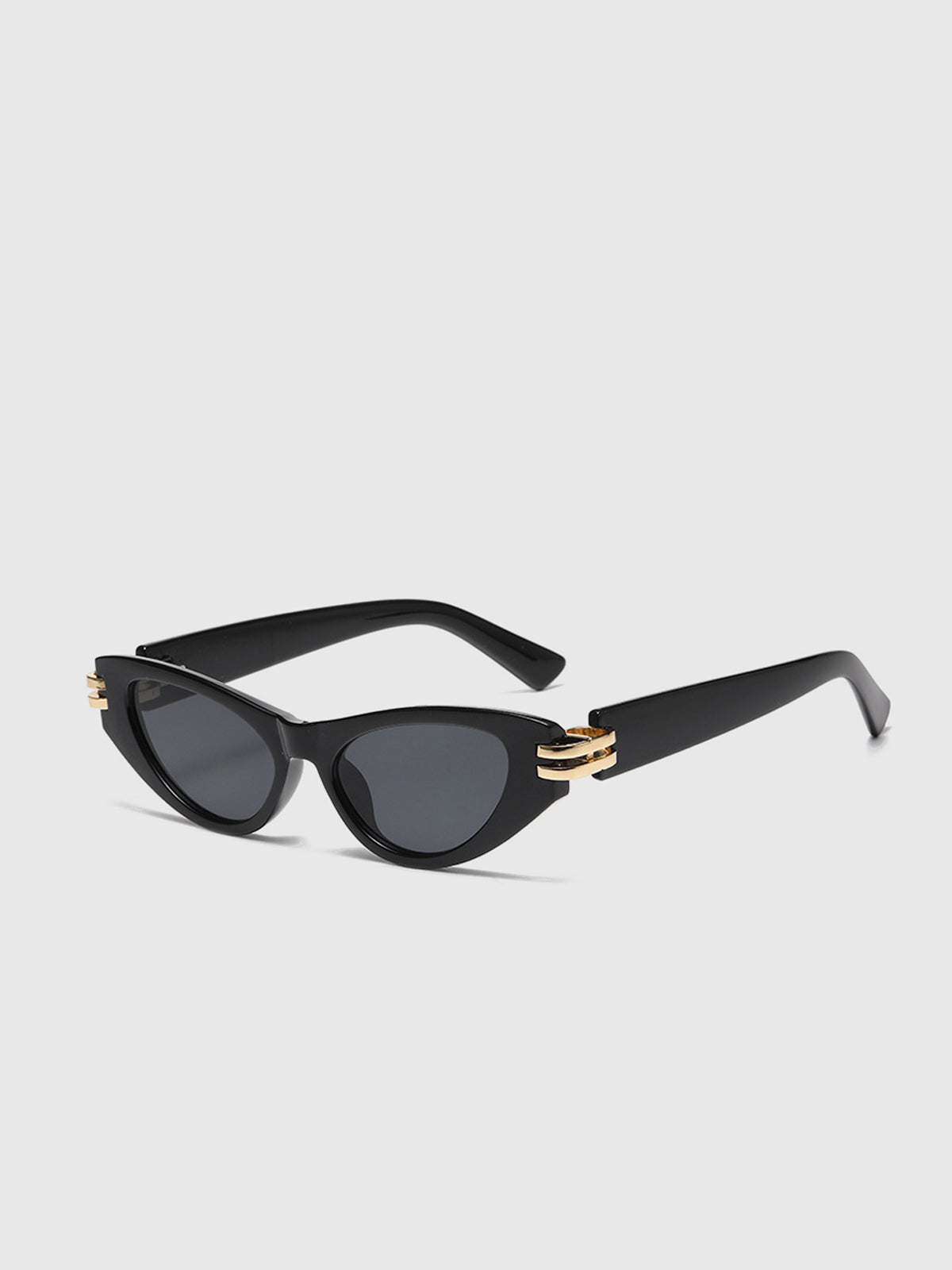 Cat-Eye Black Frame Sunglasses