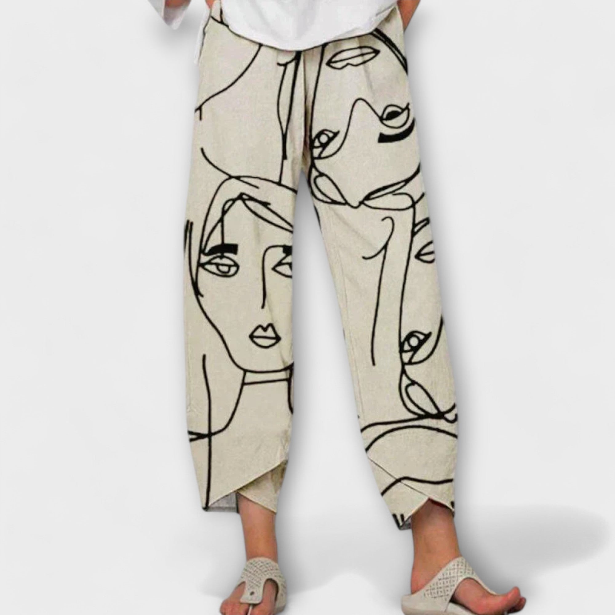 Linen Art Pants