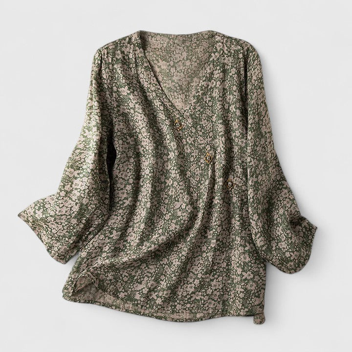 Cozy Chic Lightweight Blouse