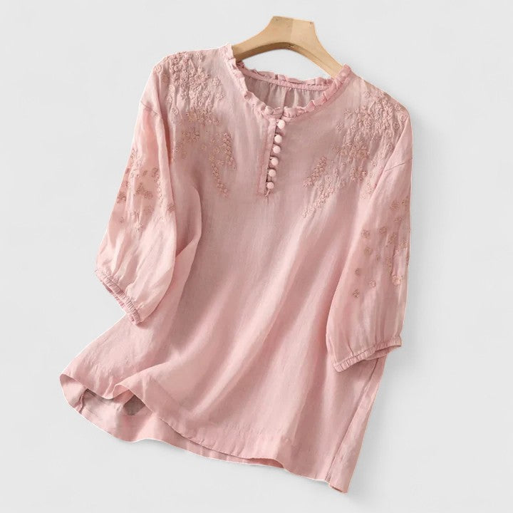Chic Button-Up Blouse