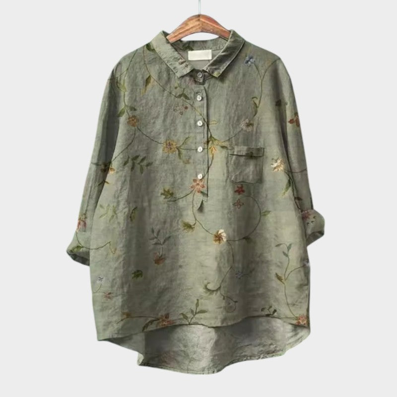 Elegant Floral Blouse