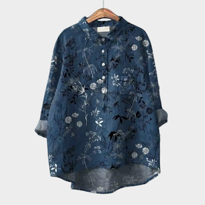 Elegant Floral Blouse