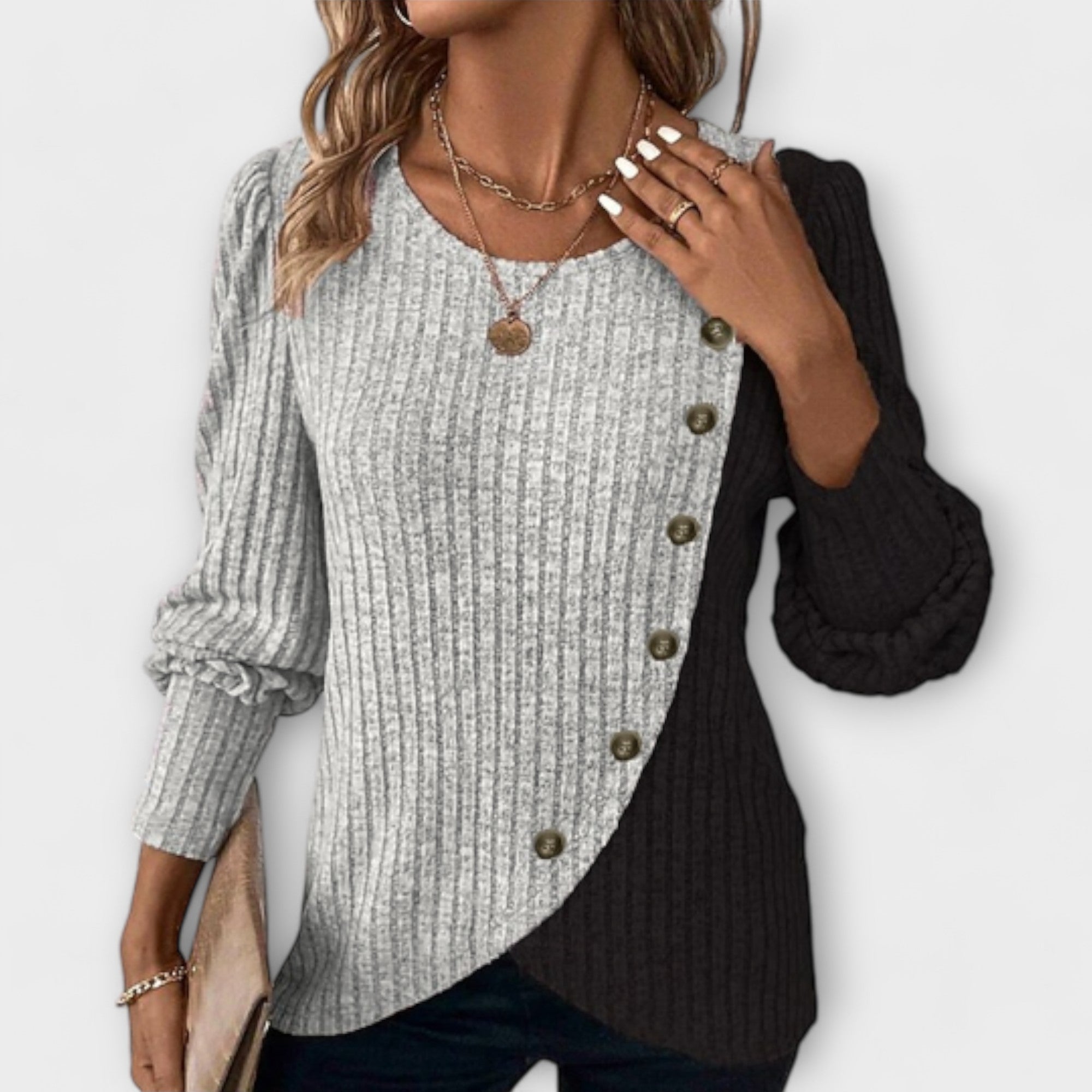 Chic Knitted Blouse