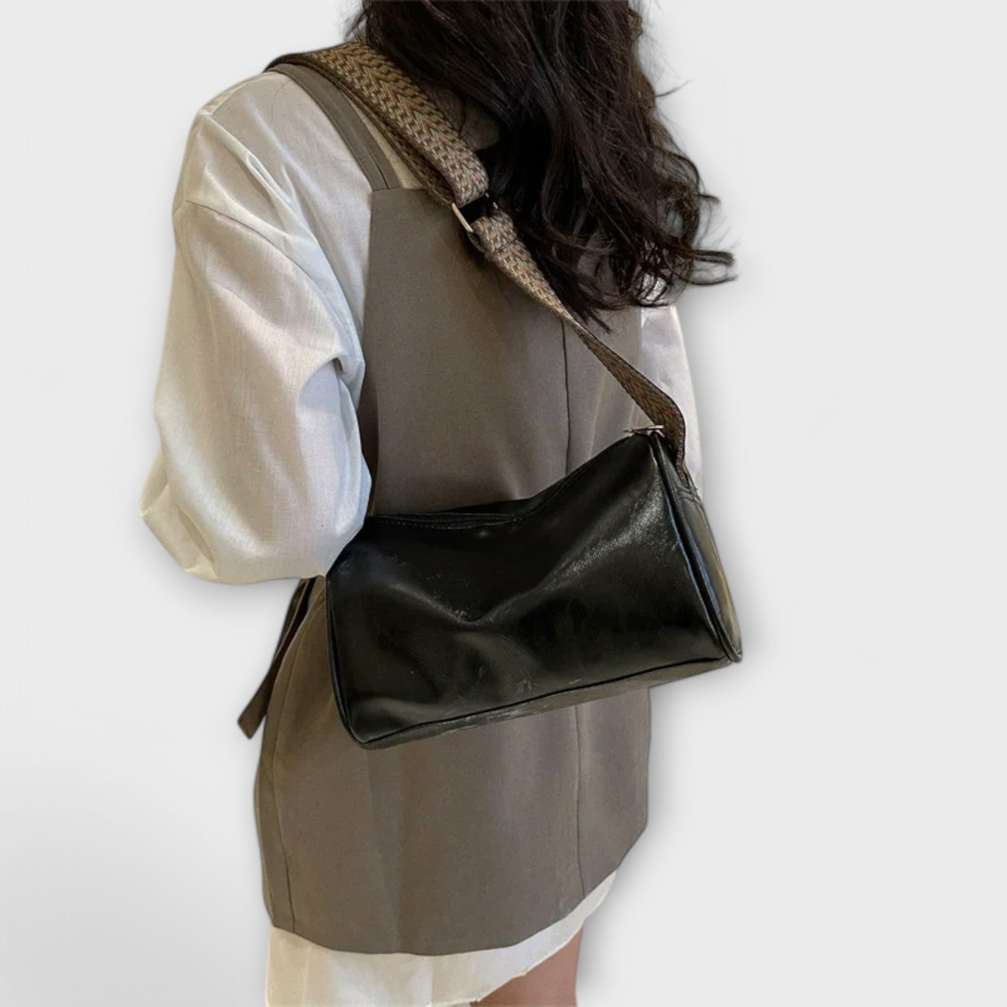 Retro Chic Crossbody Bag