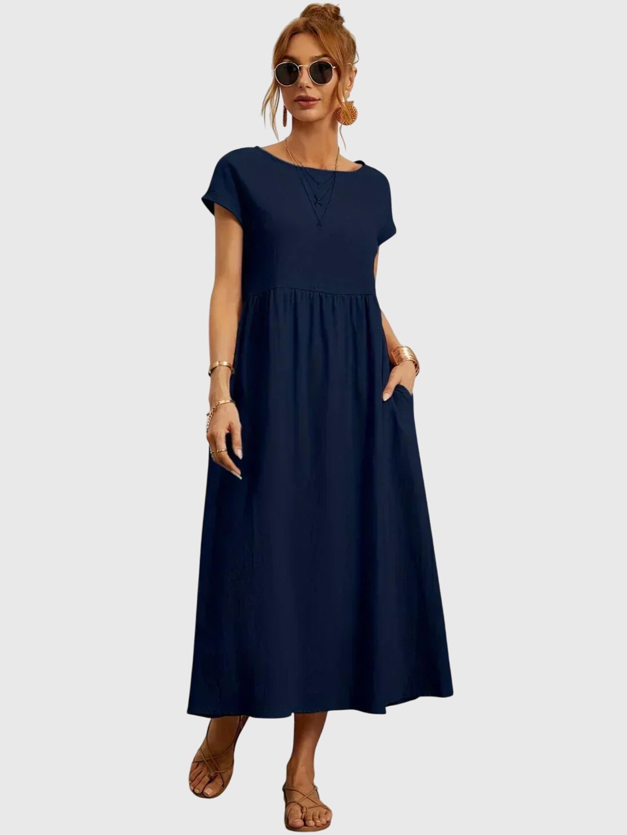 Casual Pocket Dress