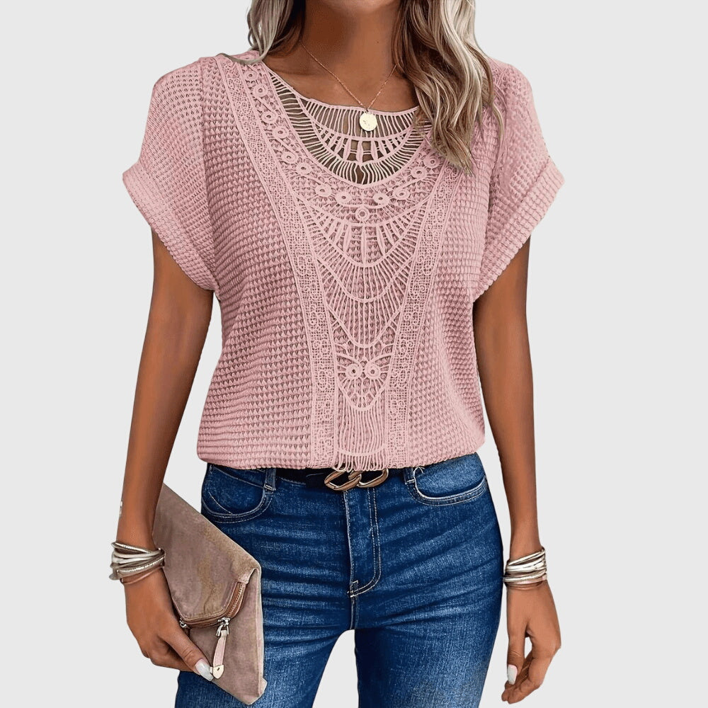Chic Ibiza Inspired Blouse