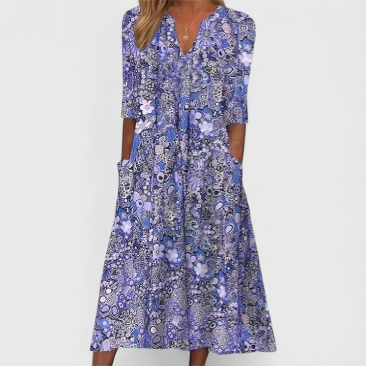 Chic Summer Floral Dress