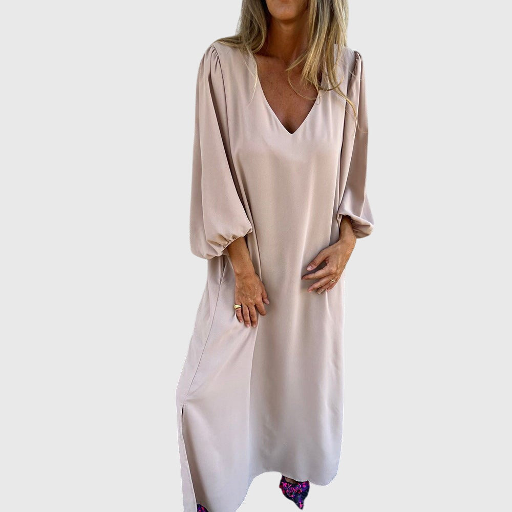 Boho Maxi Dress with Pockets