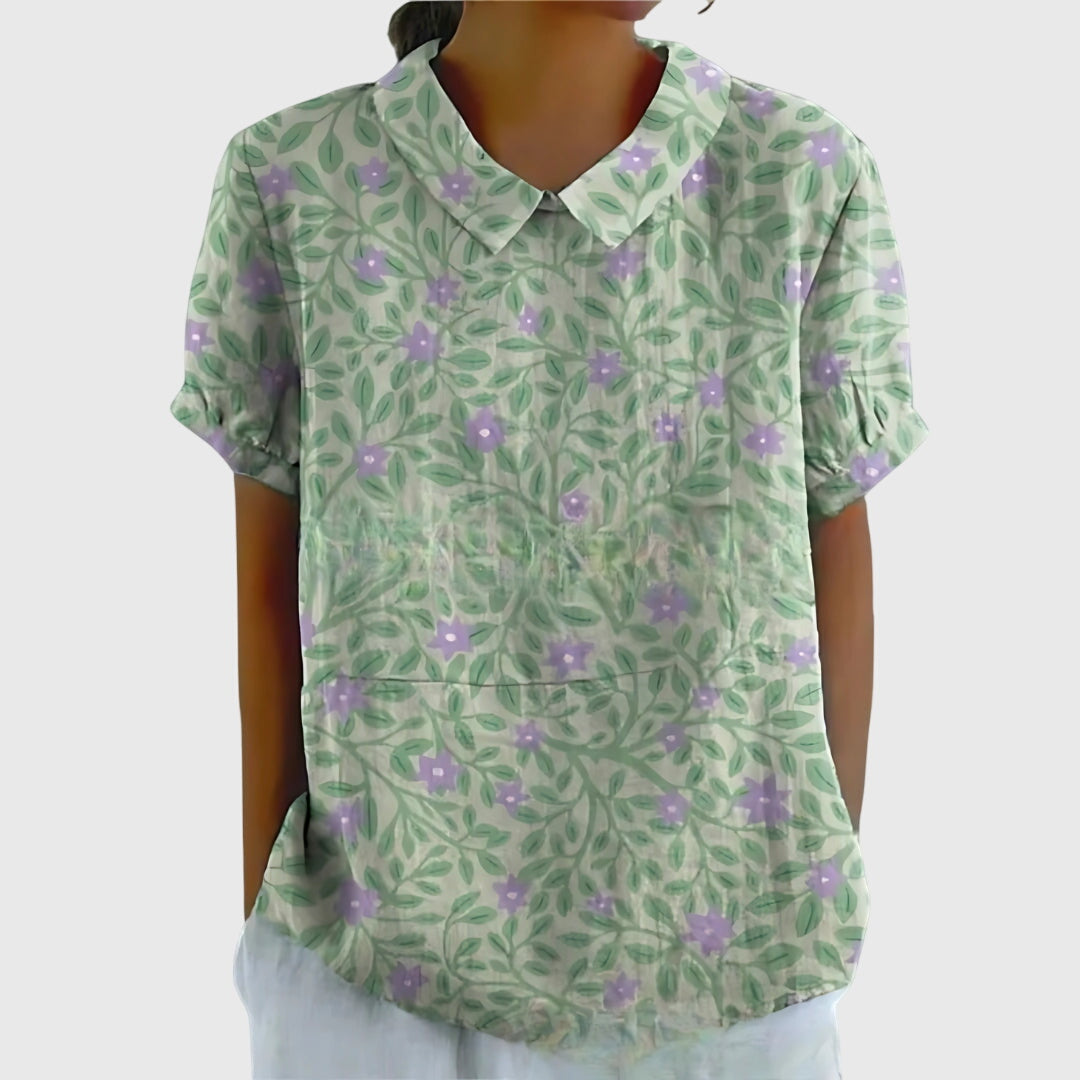 Floral Print Blouse