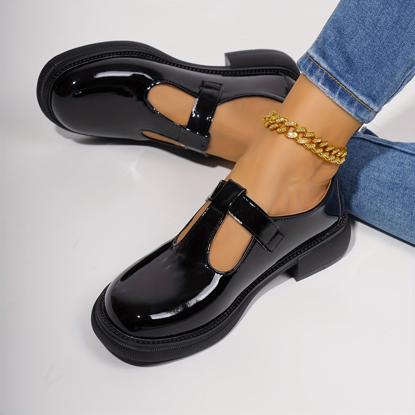 Elegant Mary Jane Flats