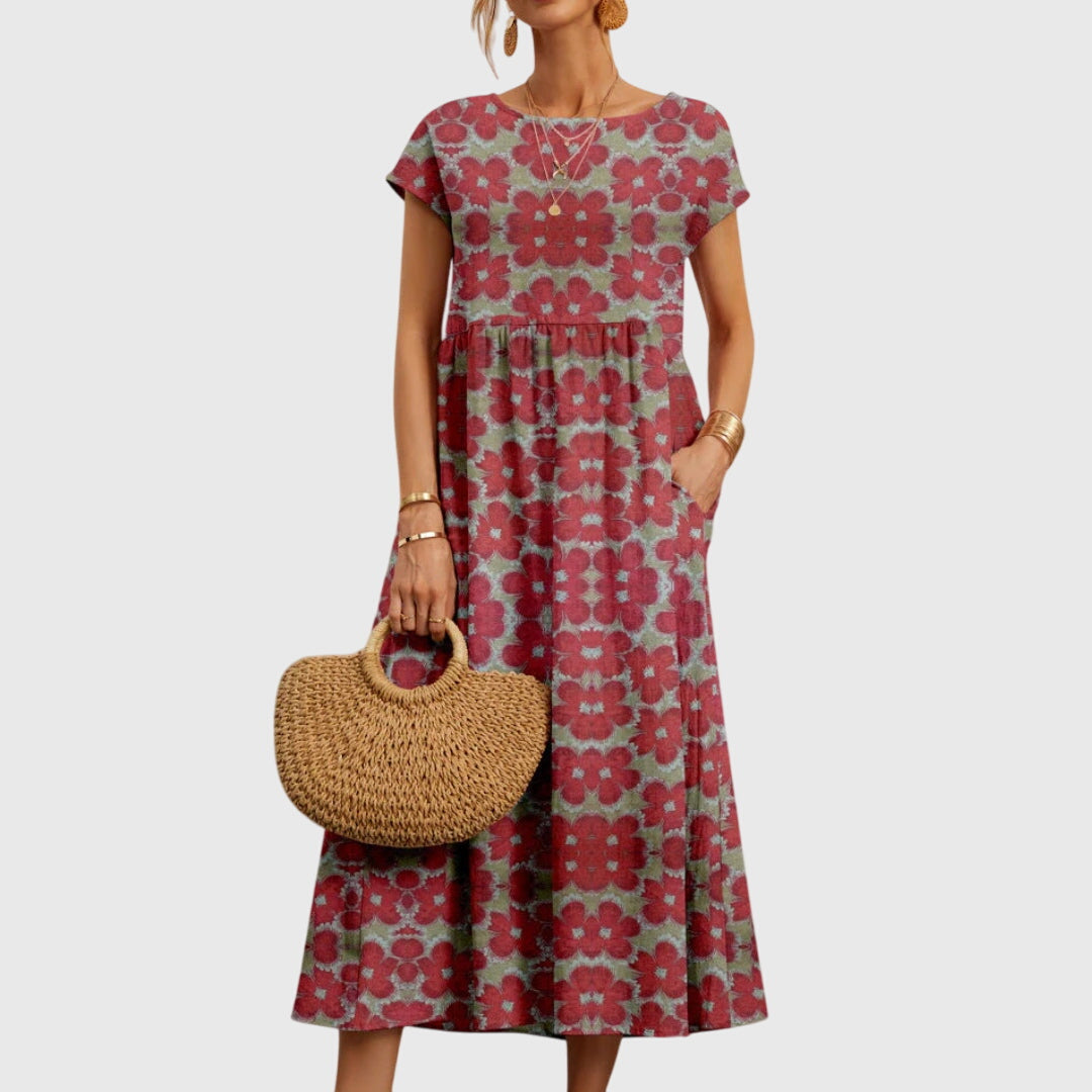 Elegant Floral Dress
